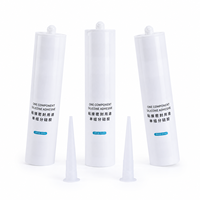 Silicone RTV monocomposant pratique de 300 ml pour l'isolation de la poussière et le collage, silicone non-affaisseur pour équipements de télécommunications, silicone stable