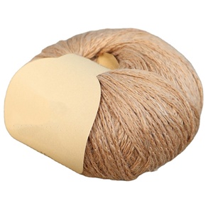 Fil artisanal 7S/1 55% <span class=keywords><strong>laine</strong></span> mérinos 15% <span class=keywords><strong>alpaga</strong></span> 30% nylon Fil mélangé pour crochet à la main 2,5 mm Fil teint en continu pour bricolage 50g - Product Image 2