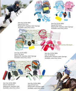 Kit per la toelettatura dei cavalli Set per la pulizia degli accessori attrezzature equestri - Product Image 2