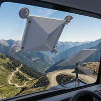 Kit de montage Starlink Mini : Accessoires Internet complets, étui et support Starlink X avec base complète pour le champ de travail