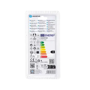 Bombilla LED de filamento C35 E27 6W, diseño transparente, ideal para iluminación cálida y decorativa en hogares y negocios. - Product Image 3