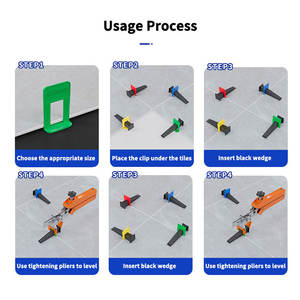 คลิประบบปรับระดับกระเบื้องเกรดมืออาชีพพร้อมกลไกปลดเร็ว<span class=keywords><strong>ส</strong></span>ำหรับเซรามิกขนาดใหญ่ - Product Image 4