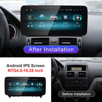 Estéreo Multimedia para Auto con GPS Android 14 de 10.25 Pulgadas, DSP, Carplay, 4G, Precio de Fábrica STWEI para Mercedes Benz Clase C W204 NTG4.0