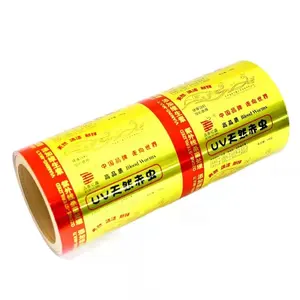 Hot sale capsule packing 30 micron alloy 8011 use colored coated OP aluminum foil