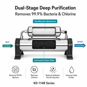 Système d'ultrafiltration mère-en-<span class=keywords><strong>fils</strong></span> en acier inoxydable 1000L/H pour purificateur d'<span class=keywords><strong>eau</strong></span>, idéal pour villas et appartements (<span class=keywords><strong>eau</strong></span> pour toute la maison) - Product Image 3