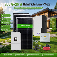 Système solaire hybride complet pour maison avec onduleur 8kw 10kw 12kw - Prix du kit complet