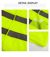 Gilet de sécurité réfléchissant haute visibilité pour hommes, personnalisé, pour travaux industriels et de construction, 8 couleurs, sans poche