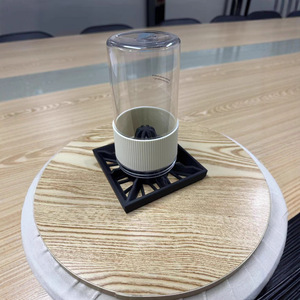 3D Printed Draining <b>Rack</b> Square Plastic Quick Dry <b>Dish</b> And Bowl Kitchen Minimalist Modern Design - Product Image 4