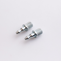 Pin Penanda Berulir Berlian Non-standar Kustom OEM, Pin Dowel Perakitan Cepat Baja Karbon Berlapis Seng