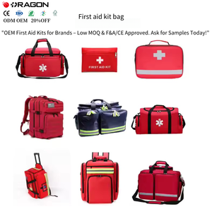 Mochila de primeros auxilios Medical Emt <span class=keywords><strong>First</strong></span> Responder Bag Empty Ems Emergency Home Health Senderismo Trauma Travel Camping - Product Image 4