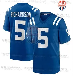 Jersey de Fútbol Americano al por Mayor 2026, Bordado, Equipo de Indiana, 28 <span class=keywords><strong>Taylor</strong></span>, 56 Nelson, 84 Warren, Uniforme de Alta Calidad - Product Image 1