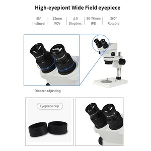 Boshida 7X-60X BD-SZM0760B-D1Binocular (240X สูงสุด) สเตอริโอ - Product Image 4