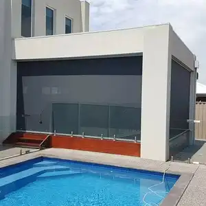 Rideaux Extérieurs Automatiques Motorisés Électriques pour <span class=keywords><strong>Camping</strong></span>-<span class=keywords><strong>car</strong></span>, Étanches, Stores, Protection Solaire, Stores de Fenêtre, Ombrage pour Balcon, Patio - Product Image 1