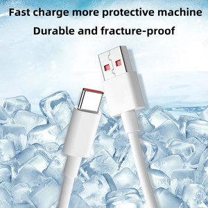 Cable USB Tipo C Original de 120w 90w 67w 6A, Cargador Rápido Mi para <span class=keywords><strong>Xiaomi</strong></span> 17 15 10 9 Redmi Note 14 Black Shark 4 5 Turbo Charge - Product Image 4
