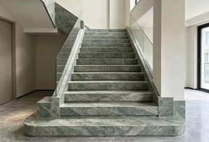 Mármol Verde Pulido Costa <span class=keywords><strong>Esmeralda</strong></span>, Losas de Mármol Natural de Lujo para Revestimiento de Paredes de Villas, Pisos de Hoteles y Decoración de Interiores - Product Image 3