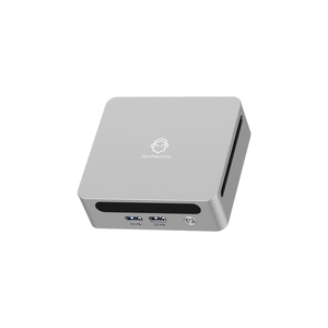 Mini PC GenMachine de Nueva Generación con <span class=keywords><strong>AMD</strong></span> <span class=keywords><strong>Ryzen</strong></span> 5 <span class=keywords><strong>5500U</strong></span>, 64GB DDR4 SSD, Windows 11 para Empresas, con WiFi6, GPU de 2GB y Enchufes para EE. UU./UE/Reino Unido/Australia/Japón - Product Image 1