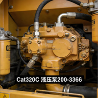 Ensemble de pompe hydraulique principale CAT 320C 200-3366 SBS120 compatible avec les modèles 320CL/320CN, moteur 3066, interchangeable avec 158-9090