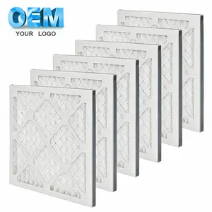 18x30x1 Certified EN779 20x24x1 Air Filter Washable Pleated Pre Filter for pets family Remove Pollen Mold Bacteria Smoke