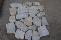 En Vrac naturel Placage de Pierre Perle Blanche Quartzite Dalle Pour Revêtement Mural