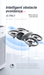 Giá rẻ I1 Pro Drone với máy ảnh thông minh tránh chướng ngại vật 360 ° Cán không sợ hãi tầm nhìn Truyền hình ảnh cơ thể nhỏ - Product Image 2