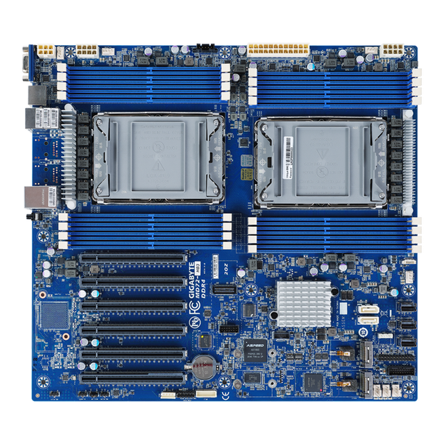 GIGABYTE MD72-HB3 LGA4189 Server Motherboard with 8-Channel Support Dual 3rd Gen Intel Xeon Scalable Processors