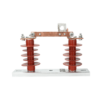Interrupteur de déconnexion haute tension extérieur Minrong 12kV 200A avec isolateur composite pour la distribution d'énergie