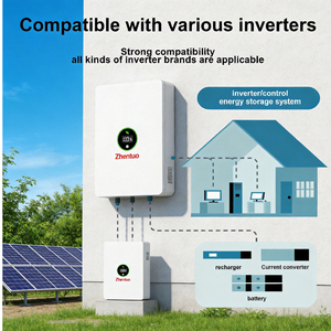 Batterie de stockage d'énergie domestique murale empilable LiFePO4 48V 200Ah 300Ah 5-30kWh certifiée IEC CE - Product Image 4