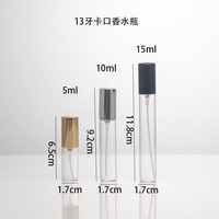 En stock – Mini flacon atomiseur vide en verre de 3 ml, 5 ml, 10 ml pour échantillon de parfum, rechargeable, avec boîte