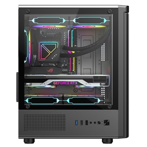 Nuevo diseño, venta al por mayor, funda para juegos de ordenador, funda MATX para <span class=keywords><strong>PC</strong></span>, funda para Gamer Mid Tower Steel, fundas para armarios para juegos de ordenador de escritorio - Product Image 6