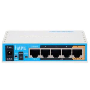 Point d'accès WiFi 5 MikroTik RouterBOARD <span class=keywords><strong>HAP</strong></span> <span class=keywords><strong>AC</strong></span> <span class=keywords><strong>Lite</strong></span> (RB952UI-5AC2ND) - Product Image 1