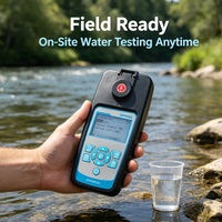 IP65 PH/ORP/Conductivity/TDS/DO Bluetooth Aquaculture Wastewater Swimming Pool Portable Multi-Parameter Water Quality Analyzer