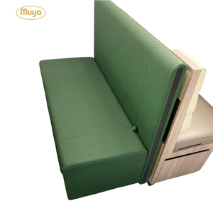 Banc de <span class=keywords><strong>restaurant</strong></span> en cuir de style moderne, <span class=keywords><strong>banquette</strong></span> sectionnelle en bois et cuir pour hôtel, fabriquée par un <span class=keywords><strong>professionnel</strong></span> - Product Image 1