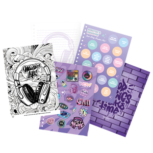 สมุดโน้ต A5 กลิ่นลาเวนเดอร์ อลาน่า ดีเจ ว้าว เจเนอเรชั่น - Product Image 2