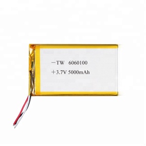 Precio de fábrica batería recargable <span class=keywords><strong>3</strong></span>,7 V 5000 mAh batería de litio de polímero de celda 6060100 - Product Image 6