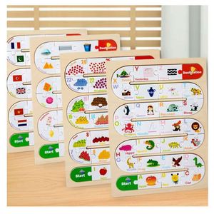 Rompecabezas Educativo Temprano para Jardín de Infancia, con Animales, Vegetales, Frutas, Geografía y Banderas Nacionales - Product Image 1