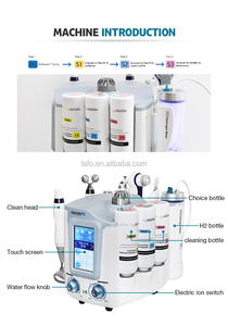 Machine de soin du visage à bulles d'eau <span class=keywords><strong>Aquasure</strong></span> H2 O2 de haute qualité coréenne 2025, nettoyage en profondeur, spa facial - Product Image 4