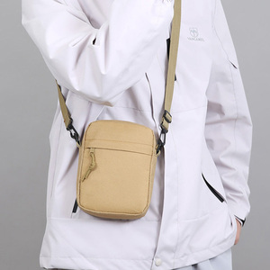 Sac à bandoulière <span class=keywords><strong>carré</strong></span> pour <span class=keywords><strong>homme</strong></span>, design simple, sac bandoulière pour <span class=keywords><strong>homme</strong></span>, couleur unie, sac de téléphone décontracté à une épaule - Product Image 3