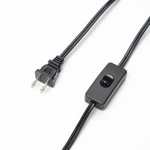 Kabel Daya ekstensi lampu steker AS dengan 303 /304 /317 sakelar kaki Rocker untuk lampu meja - Product Image 2