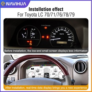 Navihua New <b>Car</b> Digital Cluster Linux System LCD Dashboard <b>Speedometer</b> <b>for</b> Toyota Land Cruiser LC76 LC79 LC70 LC75 2007-2024 - Product Image 4