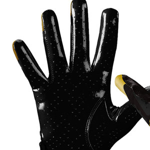 Gants de football américain professionnels, gants de receveur de football américain avec protection en silicone haute adhérence - Product Image 4