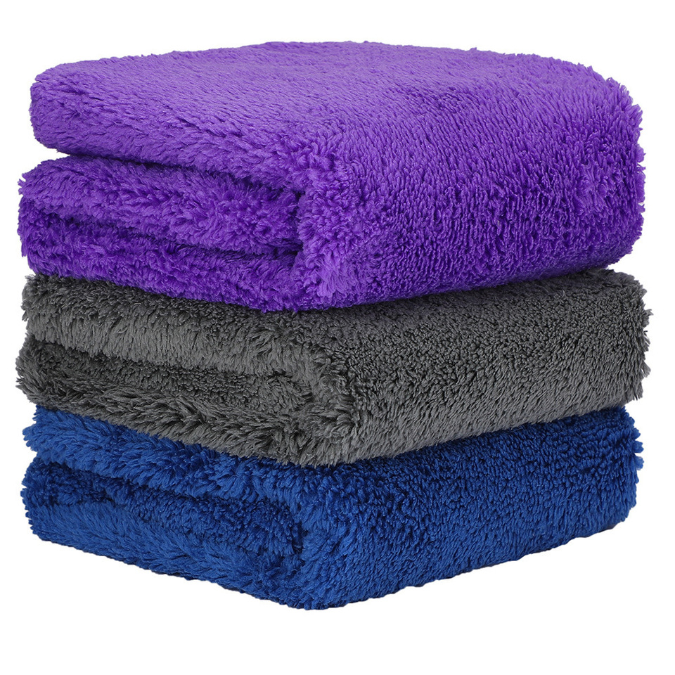 5-piece Home Appliance Cleaning Cloth Set Microfiber Car Cleaning Kit With 3 Microfiber Cleaning Cloths