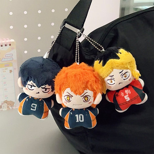 Peluche Anime <span class=keywords><strong>Haikyuu</strong></span> Hinata Shoyo Kageyama Tobio Kawaii, collection de personnages, 10 cm, en coton, jouet décoratif - Product Image 4