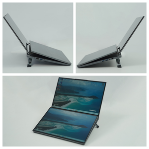 Nuovo Portatile Professionale da 16 Pollici con Doppio Schermo Touch, <span class=keywords><strong>Intel</strong></span> <span class=keywords><strong>Core</strong></span> <span class=keywords><strong>i5</strong></span>-12450H di 12a Generazione, Windows, per Ufficio e Business - Product Image 2