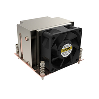COOLSERVER 115X/1200 Mince Dissipateur Thermique Processeur Silencieux Radiateur Refroidissement Par Air 4Pin Cuivre Pur Aluminium pour Ordinateur Boîtier
