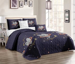 2022 New Design Style king Queen Size Plaid <strong>Quilted</strong> <strong>Indian</strong> Cotton <strong>Bedspread</strong>