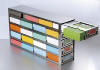 Utilisation en laboratoire Biobank tubes cryogéniques en acier inoxydable Bibliothèque d'échantillons personnalisés Stockage de l'azote liquide Racks de congélation pour Cryo Boxes