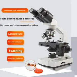 กล้องจุลทรรศน์ชีวภาพแบบสองตา แหล่งกำเนิดแสง LED มาตรฐาน IP65 รุ่น XT-260 สำหรับการสอบเข้าโรงเรียนมัธยมและการทดลอง<span class=keywords><strong>สอ</strong></span>น - Product Image 4