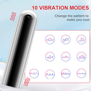 Mini masseur sexuel étanche à 10 modes de vibration, stimulation du point G, jouets sexuels pour couples, vibrateur à balle pour femmes - Product Image 3