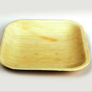 Bol carré de 6 pouces en feuille d'arec, jetable, écologique, biodégradable, en feuille de palmier, pour soupes, collations, service traiteur, vente en gros - Product Image 1