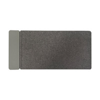 Alas Mouse isi daya ekstra besar, Mouse Pad pengisian daya nirkabel 15W + 15W, hisap magnetis terpisah untuk meja komputer kantor-langsung dari produsen